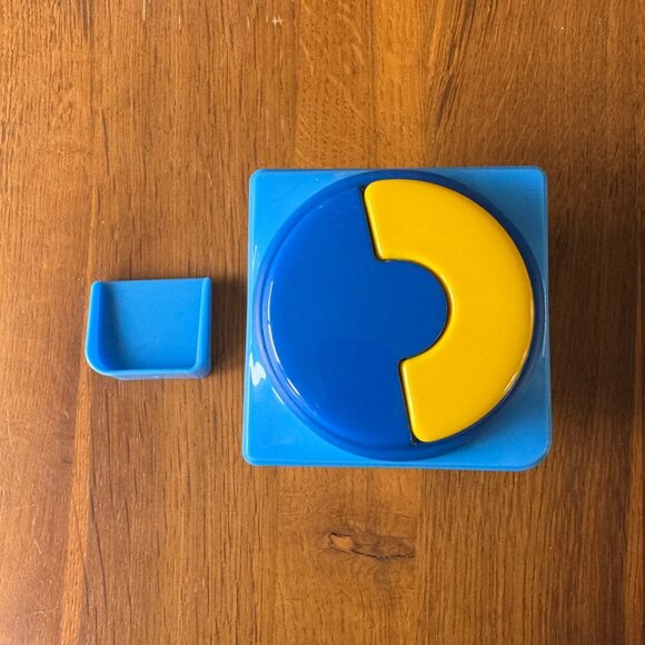 OMIEBOX Kids Lunch Box Blue Yellow School Bento Snacks Omie Snack Child Lunchbox - Picture 14 of 14